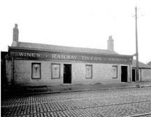 railway tavern glasgow old 1930s 1937 scotland